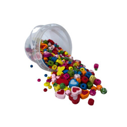 Perle lesene miks oblik in barv 100g