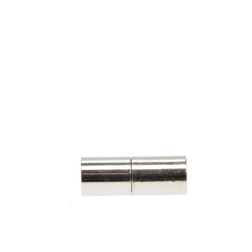 Magnetni zaključek 21 x 8 mm, platinast, 1 kos