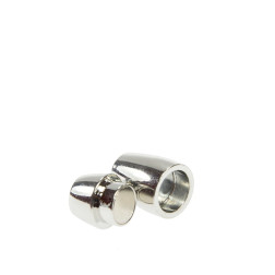 Magnetni zaključek 20 x 11 mm, platinaste barve, 1 kos