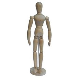 Maneken 40cm - lutka za pomoč pri učenju slikanja