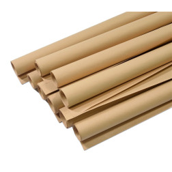 Zavijalni natron papir rjave barve 88x126cm 90g/m2 1 rola