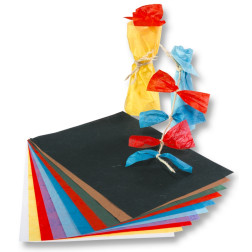 Nitast papir miks 47x46cm 25g/m2 10 pol