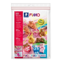 Kalup Fimo za modelirne in keramične mase Medvedki 1 kos