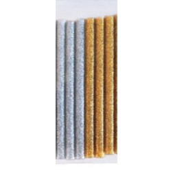 Vložki za vroče lepljenje z bleščicami veliki 11,2x150mm 6 kosov