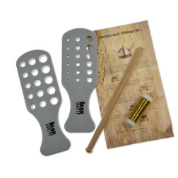 Set za vikingško pletenje, z žico različnih barv