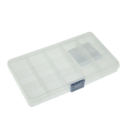 Plastična škatla za shranjevanje 17x9,5x2cm 1 kos