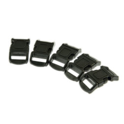 Zaključek plastičen črn 30x15mm 5 kosov