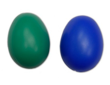 Jajce plastično barvno 4,5 cm 1 kos
