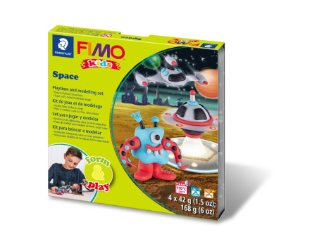 Set polimerne mase Fimo Kids Space Moster