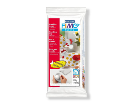 Masa Fimo Air bele barve 500g