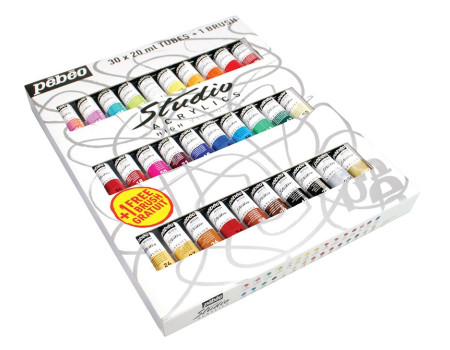 Akrilne barve STUDIO ACRYLICS set 30x20ml